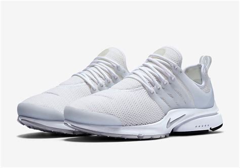 weiße schnürsenkel nike presto|presto white pure platinum shoes.